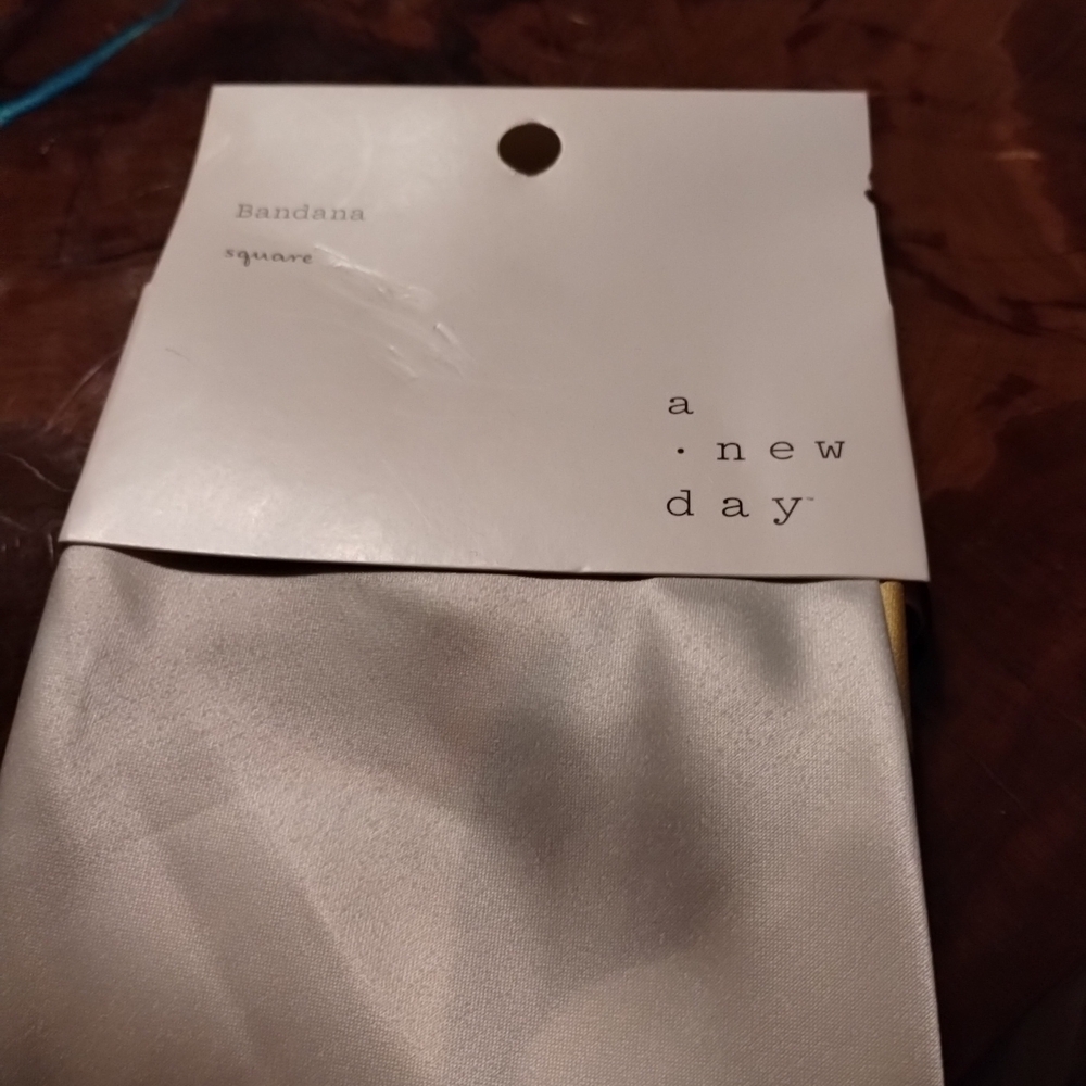 A New Day White Bandana